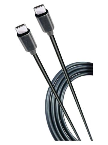 GRUNDIG USB-C-USB-C-Kabel in Schwarz - (L)200 cm