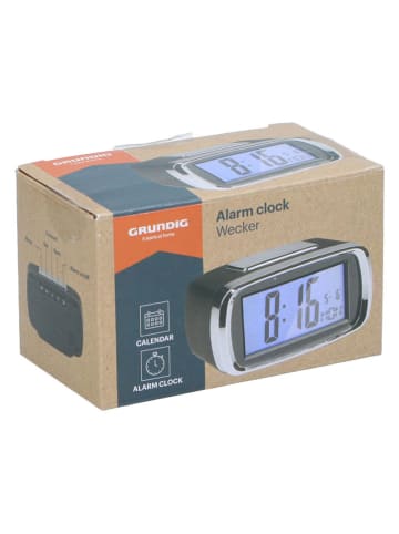 GRUNDIG Budzik w kolorze czarnym