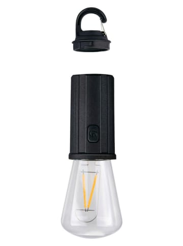 GRUNDIG Lampy kempingowe LED (2 szt.) w kolorze czarnym - wys. 17 x Ø 5,4 cm
