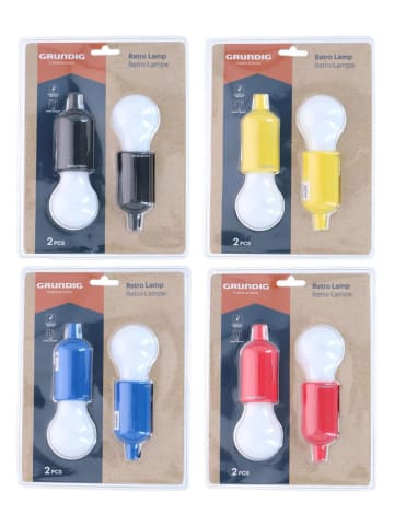 GRUNDIG Lampy dekoracyjne (2 szt.) - wys. 12 cm (produkt niespodzianka)