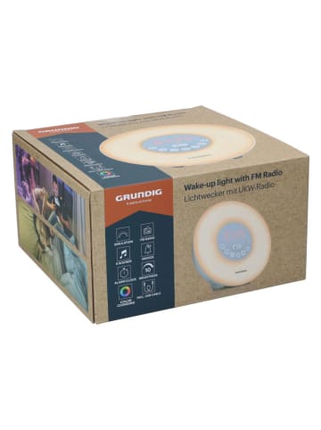 GRUNDIG Radio-Wecker in Weiß