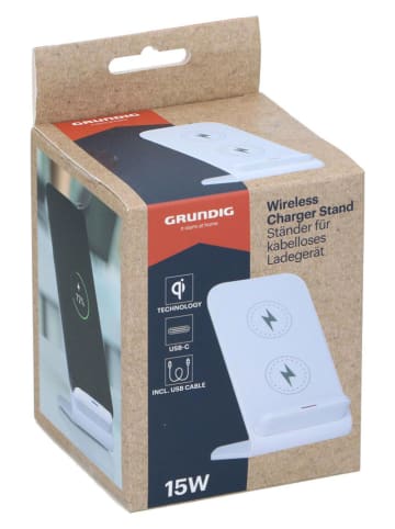GRUNDIG Stacja ładowania w kolorze białym