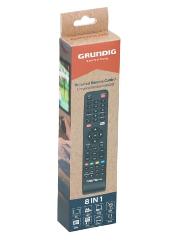 GRUNDIG Uniwersalny pilot w kolorze czarnym