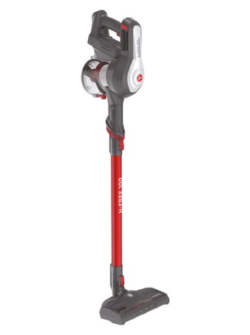Hoover Akkustaubsauger "H-Free 100" in Grau/ Rot