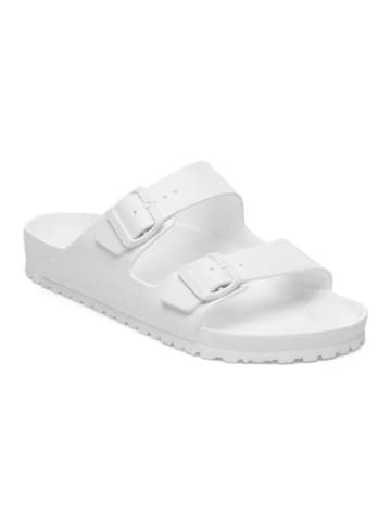 Birkenstock Pantoletten "Arizona" in Weiß