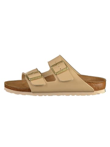 Birkenstock Slippers "Arizona" beige - wijdte S