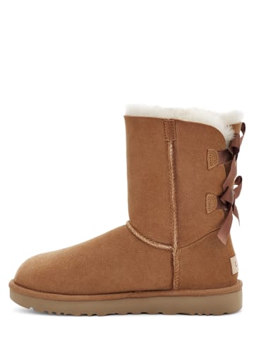 UGG Leren winterlaarzen "Baily Bow II" bruin