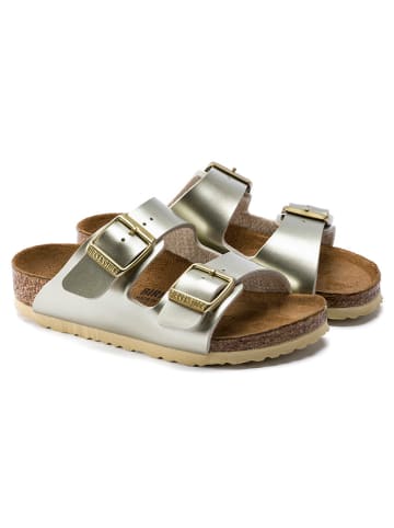 Birkenstock Pantoletten "Arizona" in Gold