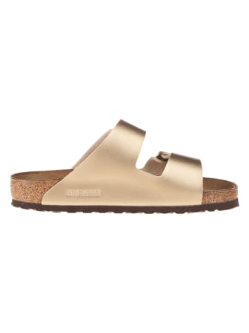 Birkenstock Slippers "Arizona" goudkleurig