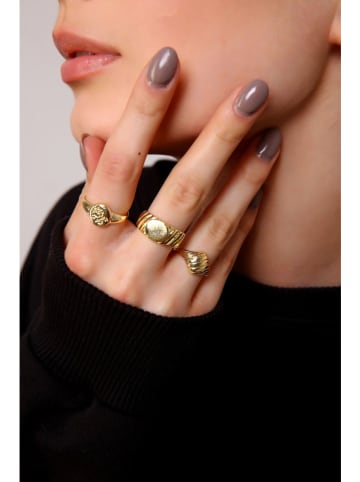 Heliophilia Ring zilverkleurig