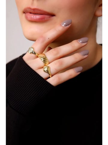 Heliophilia Ring zilverkleurig