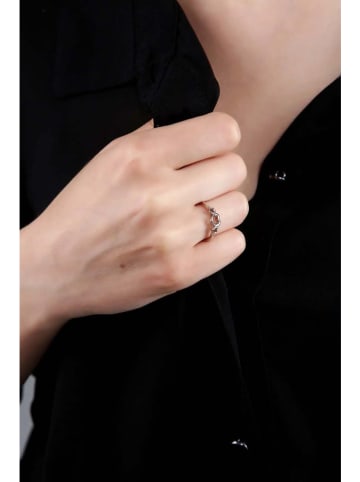 Heliophilia Ring zilverkleurig