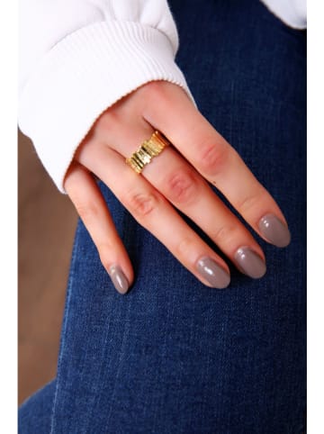 Heliophilia Ring zilverkleurig