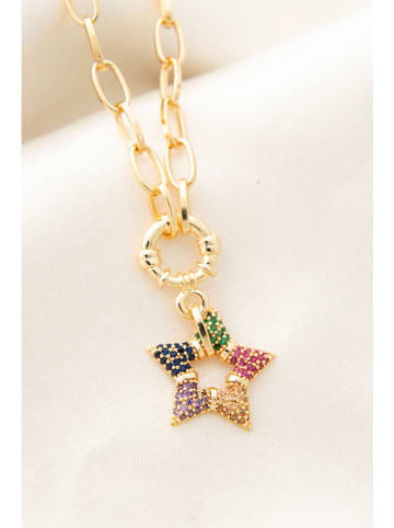 Heliophilia Vergulde ketting met sierelement - (L)43 cm