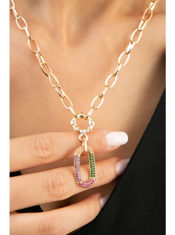 Heliophilia Vergulde ketting met sierelement - (L)44 cm