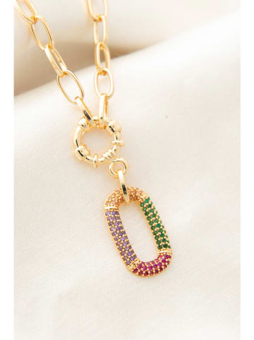 Heliophilia Vergulde ketting met sierelement - (L)44 cm