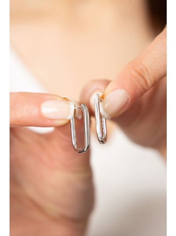 Heliophilia Kolczyki w kolorze srebrnym