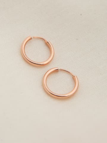 Heliophilia Srebrne kolczyki-kreole