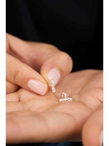 Heliophilia Silber-Ohrstecker mit Edelsteinen