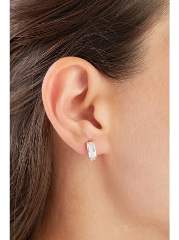 Heliophilia Srebrne kolczyki z cyrkoniami