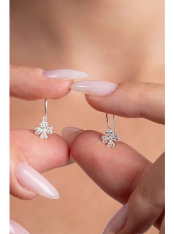 Heliophilia Srebrne kolczyki z cyrkoniami