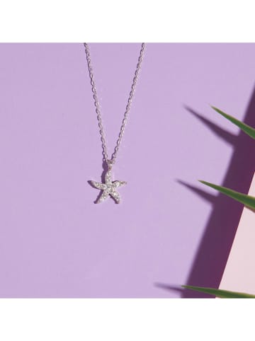 Heliophilia Zilveren ketting met hanger - (L)43 cm