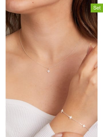 Heliophilia 2tlg. Schmuckset: Halskette und Armkette