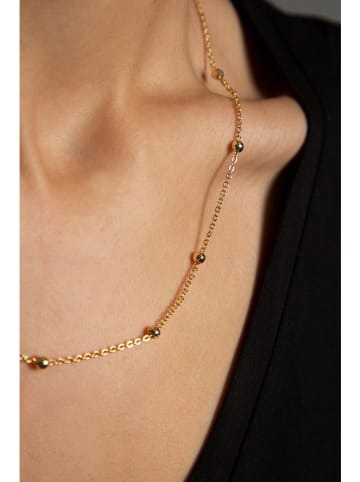 Heliophilia Silber-Halskette mit Schmuckelemente - (L)45 cm