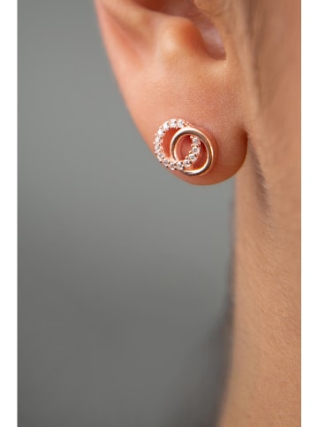 Heliophilia Silber-Ohrstecker mit Edelsteinen