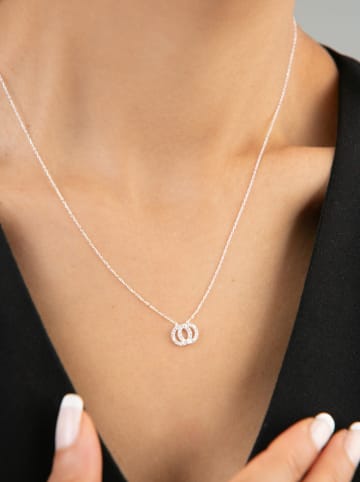 Heliophilia Zilveren ketting met sierelement - (L)43 cm