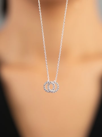 Heliophilia Zilveren ketting met sierelement - (L)43 cm