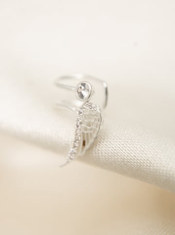 Heliophilia Silber-Earcuff mit Edesteinen