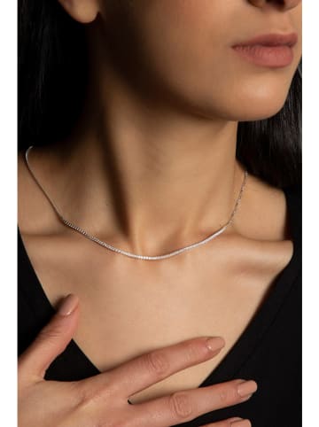 Heliophilia Zilveren ketting met edelstenen - (L)43 cm