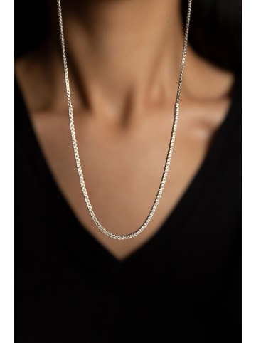 Heliophilia Zilveren ketting met edelstenen - (L)43 cm