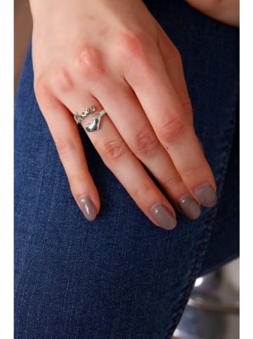 Heliophilia Ring zilverkleurig