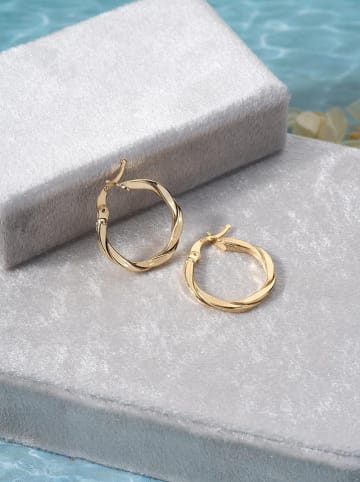 Heliophilia Srebrne kolczyki-kreole