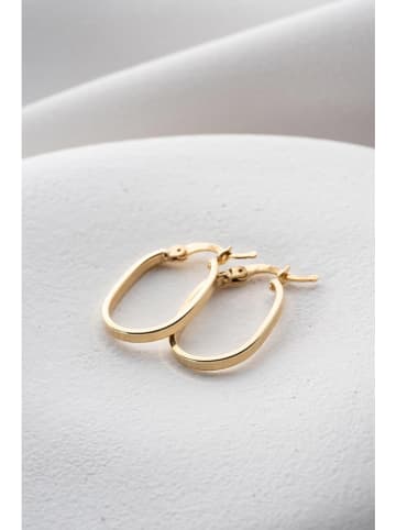 Heliophilia Pozłacane kolczyki-kreole