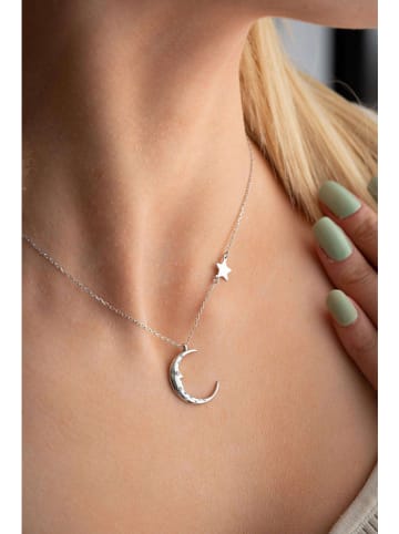 Heliophilia Zilveren ketting met hanger - (L)42 cm