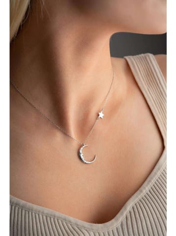 Heliophilia Zilveren ketting met hanger - (L)42 cm