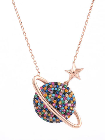 Heliophilia Zilveren ketting met sierelement - (L)42 cm