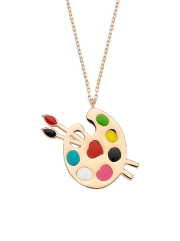 Heliophilia Silber-Halskette mit Anhänger - (L)42 cm