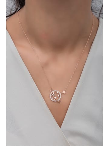 Heliophilia Zilveren ketting met sierelement - (L)42 cm