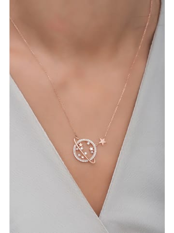 Heliophilia Zilveren ketting met sierelement - (L)42 cm