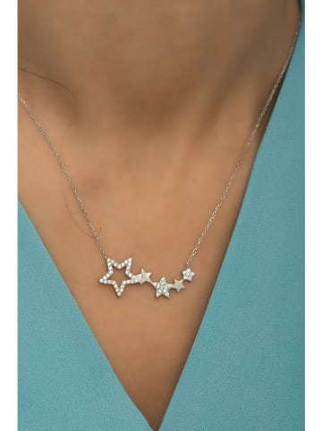 Heliophilia Zilveren ketting met sierelement - (L)42 cm