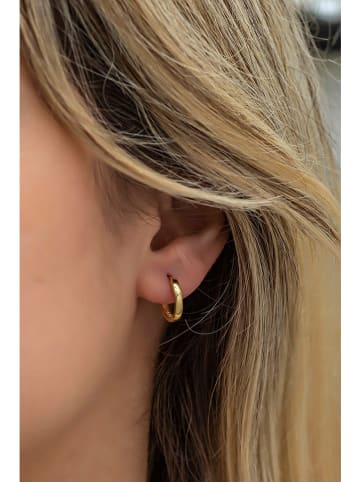 Heliophilia Srebrne kolczyki-kreole