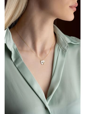 Heliophilia Pozłacany naszyjnik z zawieszką - dł. 42 cm