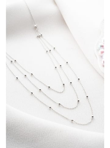 Heliophilia Zilveren ketting met sierelementen - (L)42 cm