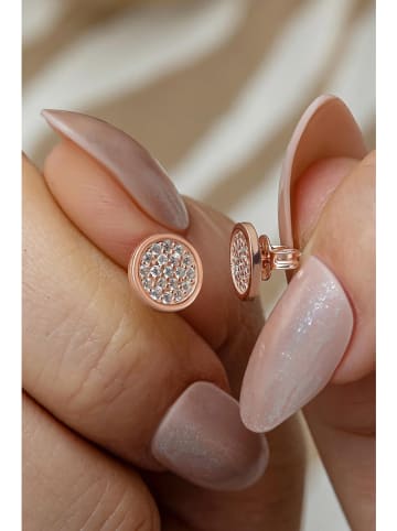 Heliophilia Zilveren oorstekers met edelstenen