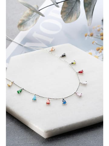 Heliophilia Zilveren ketting met sierelementen - (L)42 cm