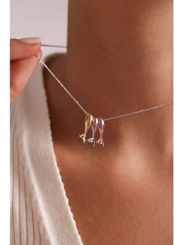 Heliophilia Zilveren ketting met beads - (L)42 cm